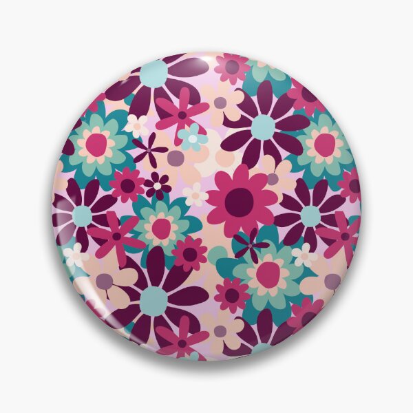 Item preview, vibrant floral print designed and sold by Olyanazh.