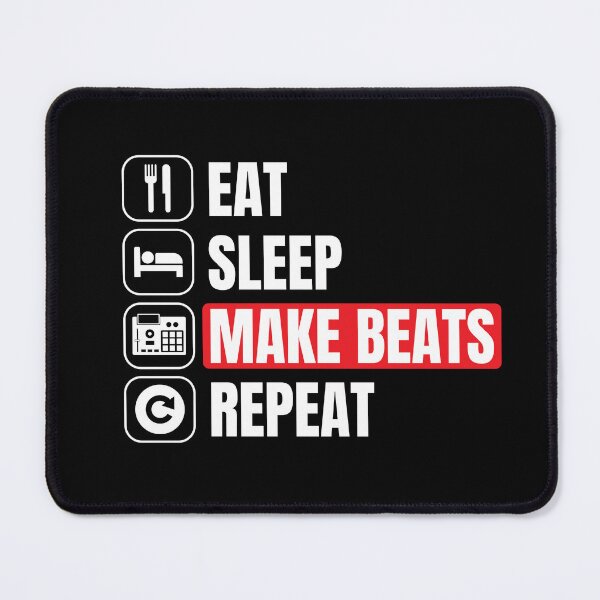 Item preview, Eat Sleep Make Beats Repeat Shirt For Music Beat Producer designed and sold by knapst.