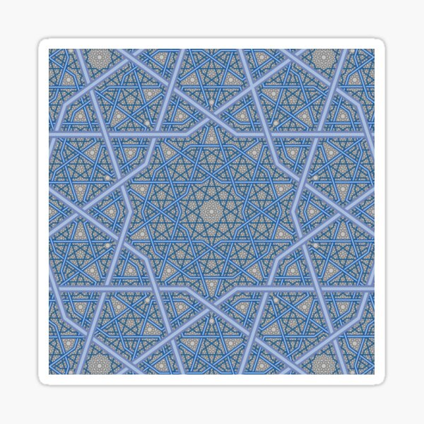 Four Layer Persian King Pattern Sticker