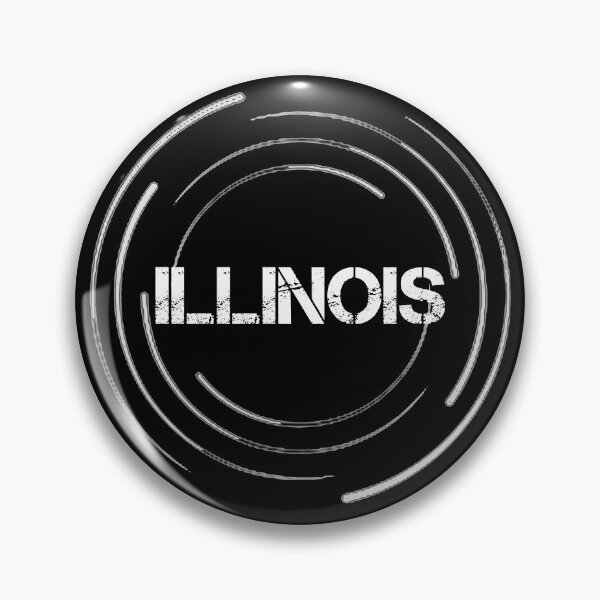 Item preview, usa Illinois vintage gift  designed and sold by rachidhaz.
