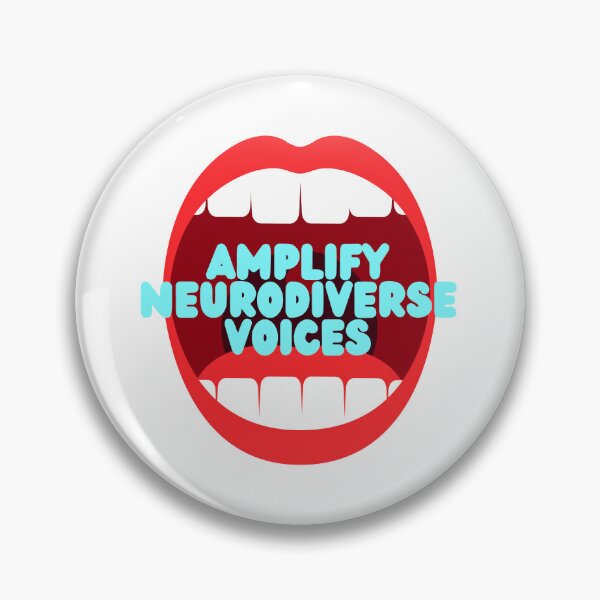 Item preview, Amplify Neurodiverse Voices designed and sold by Neuro Ruckus.