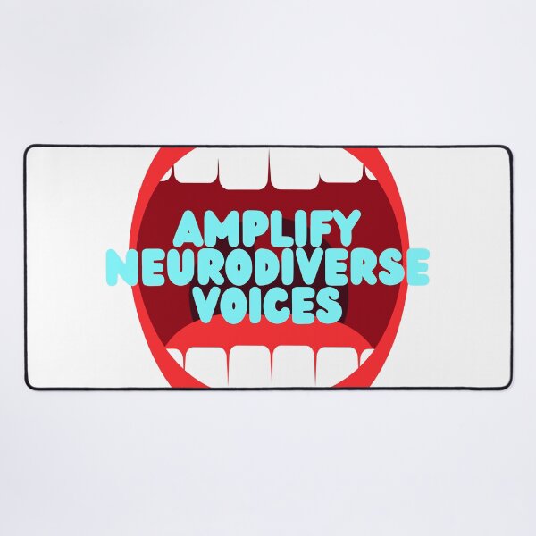 Item preview, Amplify Neurodiverse Voices designed and sold by Neuro Ruckus.