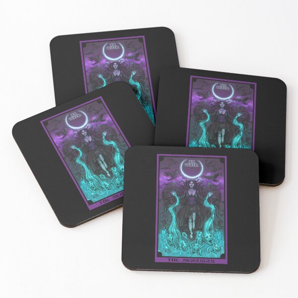 Item preview, The Morrigan Death Tarot Card designed and sold by TheGhoulishGarb.