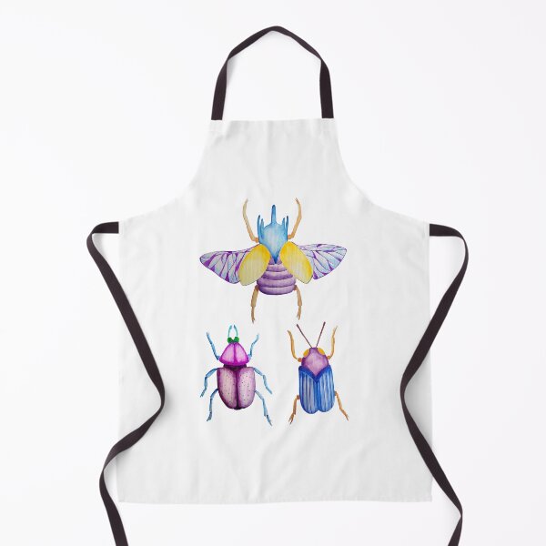Item preview, Watercolor Colored Beetles designed and sold by ViviCampos.