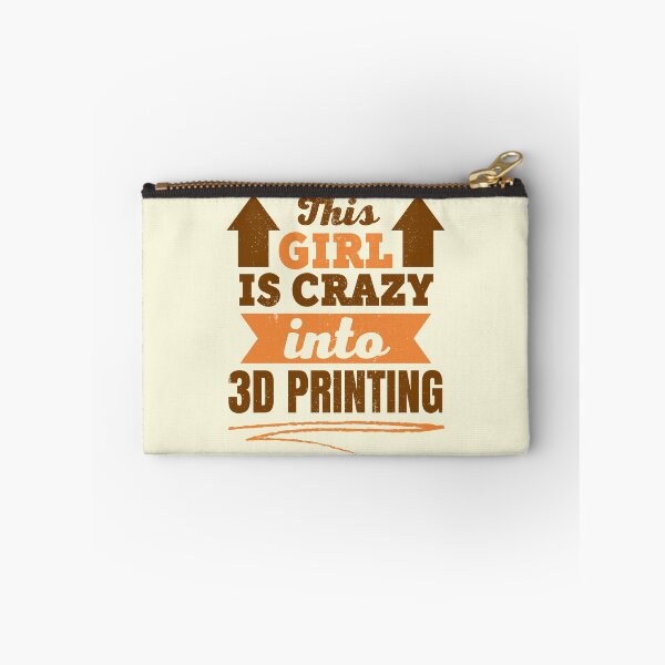 Item preview, This Girl Is Crazy Into 3D Printing designed and sold by Printint.