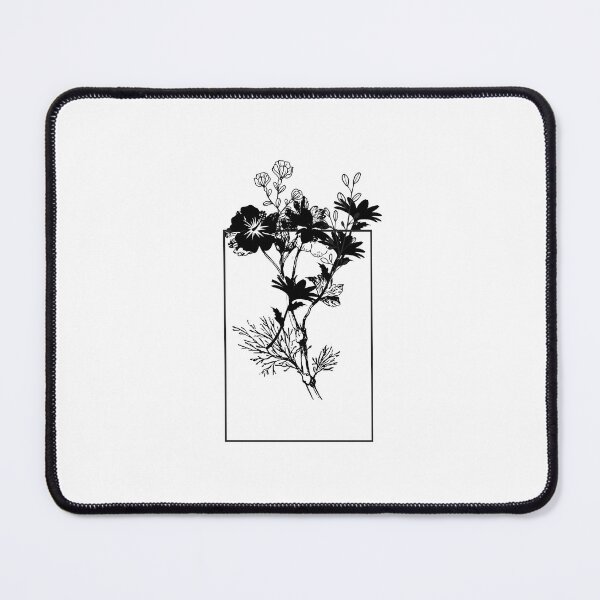Item preview, floral frame designed and sold by LU NA.