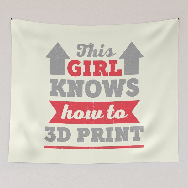 Item preview, This Girl Knows How To 3D Print designed and sold by Printint.