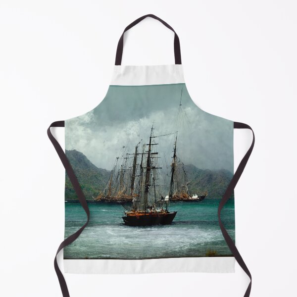 Item preview, Three-masted ship in the caribbeans painting designed and sold by The Artwork.