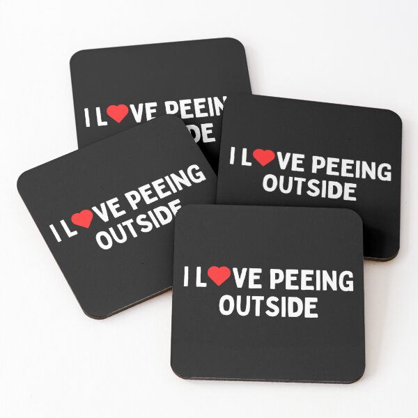 Item preview, i love peeing outside designed and sold by Eriksonshop.