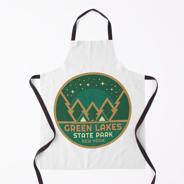 Item preview, Green Lakes State Park NY Starry Pines Logo designed and sold by VanyaKar.