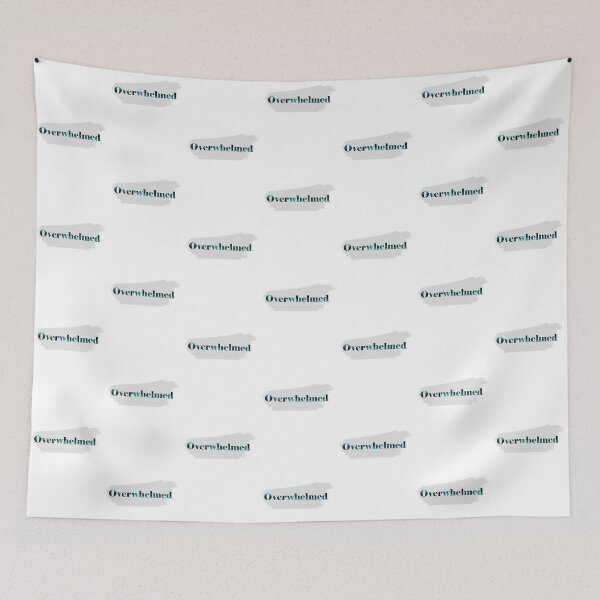 Item preview, Overwhelmed designed and sold by hipposstore.