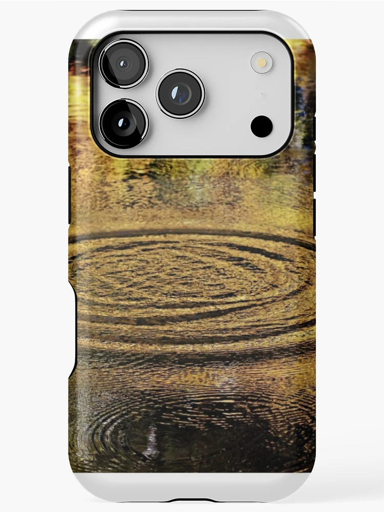 Thumbnail 1 of 4, iPhone Case, Reflective Ripple designed and sold by Catherine Melvin.