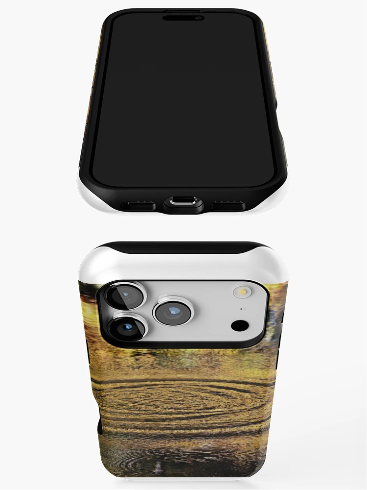 Thumbnail 3 of 4, iPhone Case, Reflective Ripple designed and sold by Catherine Melvin.