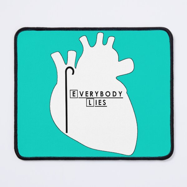 Item preview, House - Everybody Lies Baseball ¾ Sleeve designed and sold by MyBishbashbosh.