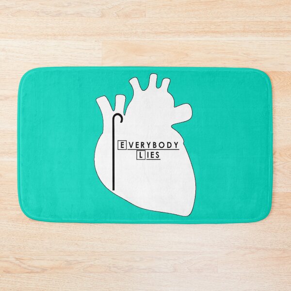 Item preview, House - Everybody Lies Baseball ¾ Sleeve  designed and sold by MyBishbashbosh.