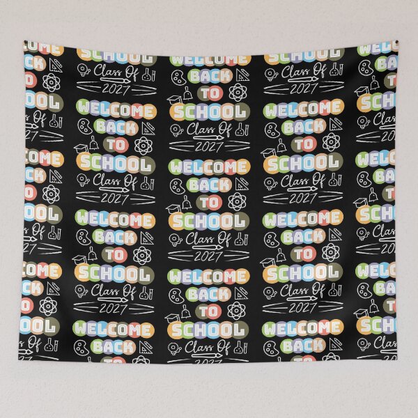 Item preview, Welcome Back To School Teachers Students Class Of 2027 designed and sold by CharJens.