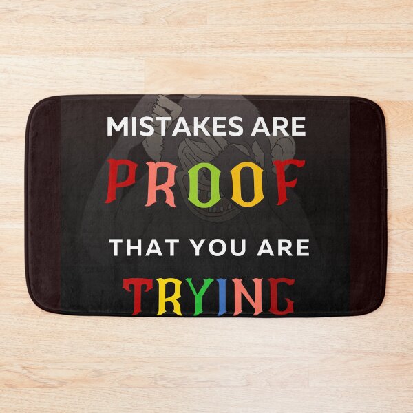 Item preview, Mistakes Are Proof That You Are Trying  designed and sold by Baby Design229.