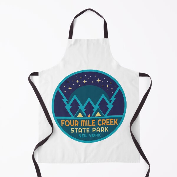 Item preview, Four Mile Creek State Park NY Starry Pines Logo designed and sold by VanyaKar.