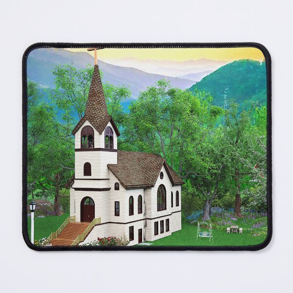 Item preview, Church In The Smokies designed and sold by D Young Art.