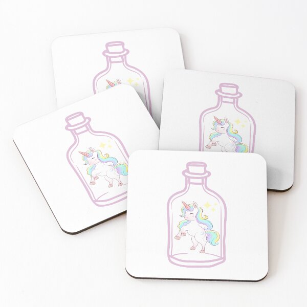 Item preview, Cute Unicorn In Bottle designed and sold by MoaaStore.