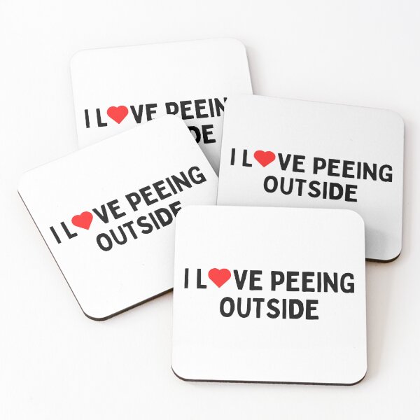 Item preview, i love peeing outside designed and sold by Eriksonshop.