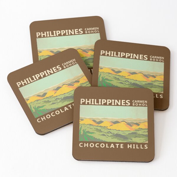 Item preview, The Chocolate Hills Philippines Vintage designed and sold by KrisSidDesigns.