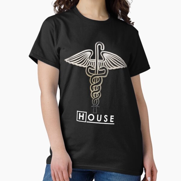 Vista previa del artículo con la obra «House M.D. - Serpientes en un bastón», diseñado y vendido por MyBishbashbosh.