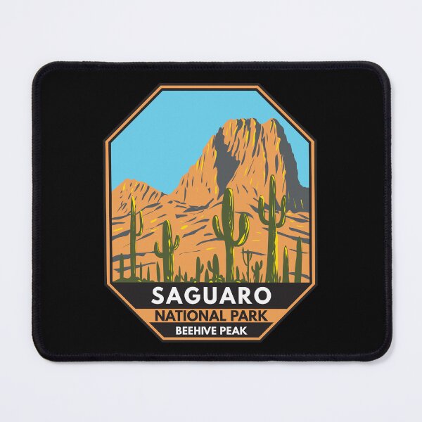 Item preview, Saguaro National Park Arizona Beehive Peak designed and sold by KrisSidDesigns.