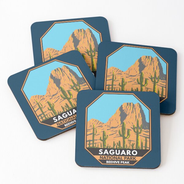Item preview, Saguaro National Park Arizona Beehive Peak designed and sold by KrisSidDesigns.
