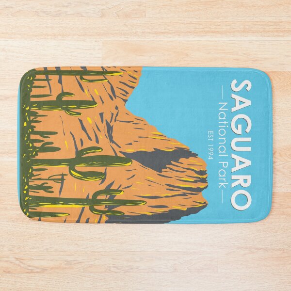 Item preview, Saguaro National Park Arizona Beehive Peak Vintage designed and sold by KrisSidDesigns.