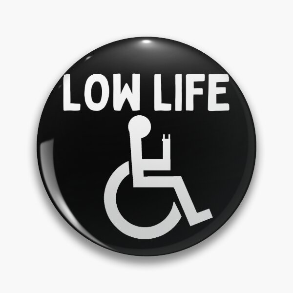 Item preview, Discapacidad divertida de conciencia de discapacidad de Low Life designed and sold by ttuniques.