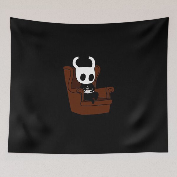Item preview, Hollow Knight With A Cofee In A Couch Classic T-Shirt designed and sold by aprilbonnieuth.