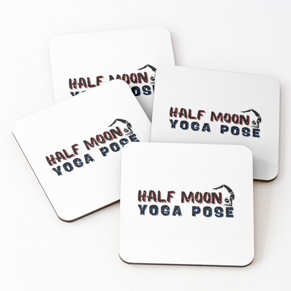 Item preview, half moon yoga pose Unisex t-shirt designed and sold by SheryfaEl.