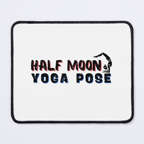 Item preview, half moon yoga pose Unisex t-shirt designed and sold by SheryfaEl.
