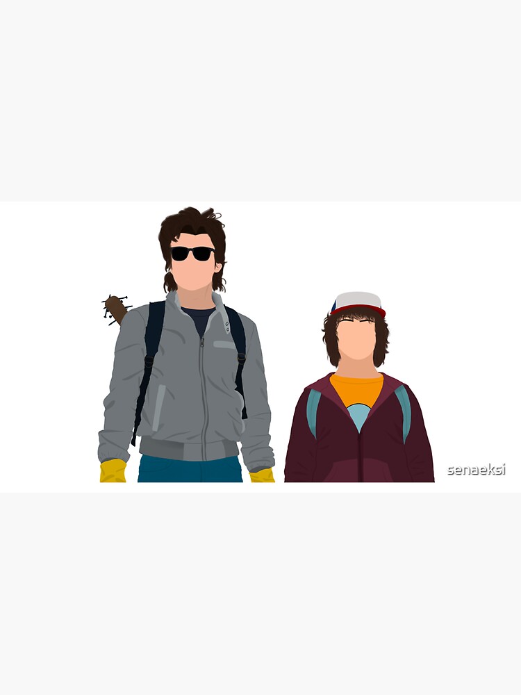 Thumbnail 7 of 7, Cap, Stranger Things Dustin and Steve Fanart designed and sold by senaeksi.
