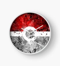 Pokemon Splatter (Lite) Clock