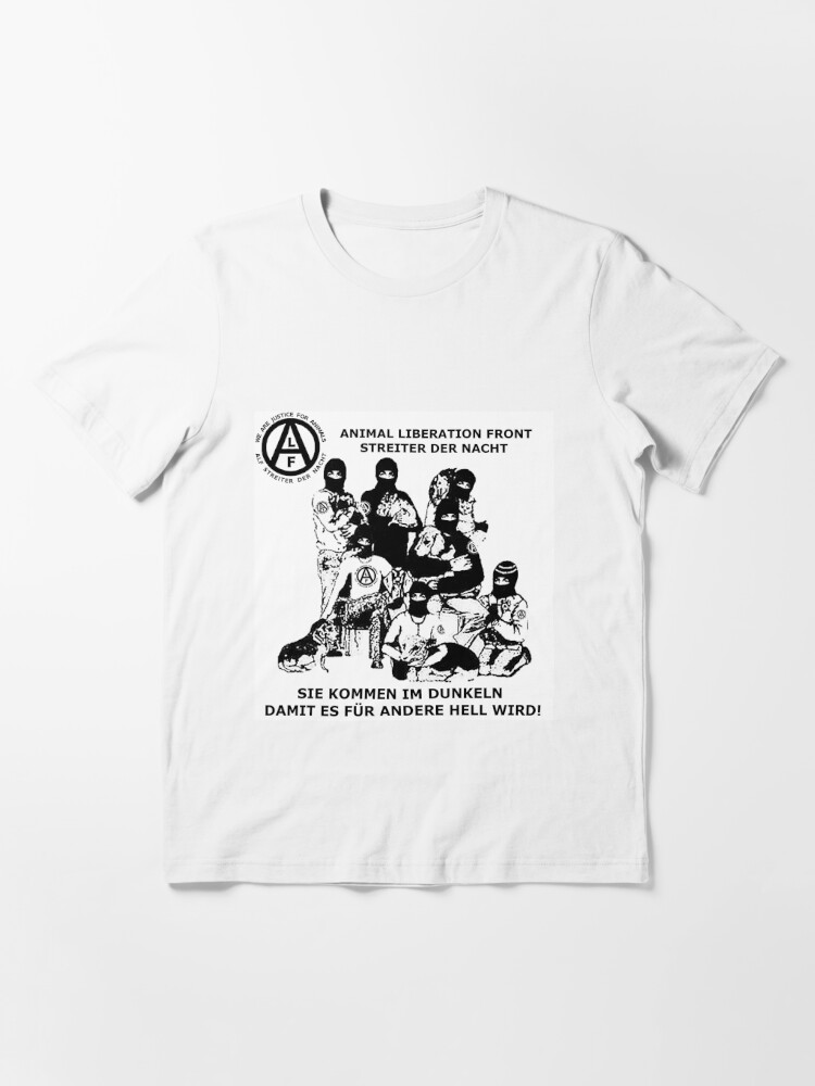 wijn kofferbak Onregelmatigheden Animal Liberation Front" T-shirt for Sale by Ringogalaxy | Redbubble | alf  t-shirts - animal liberation front t-shirts - streiter der nacht t-shirts