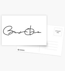obama signature Postcards