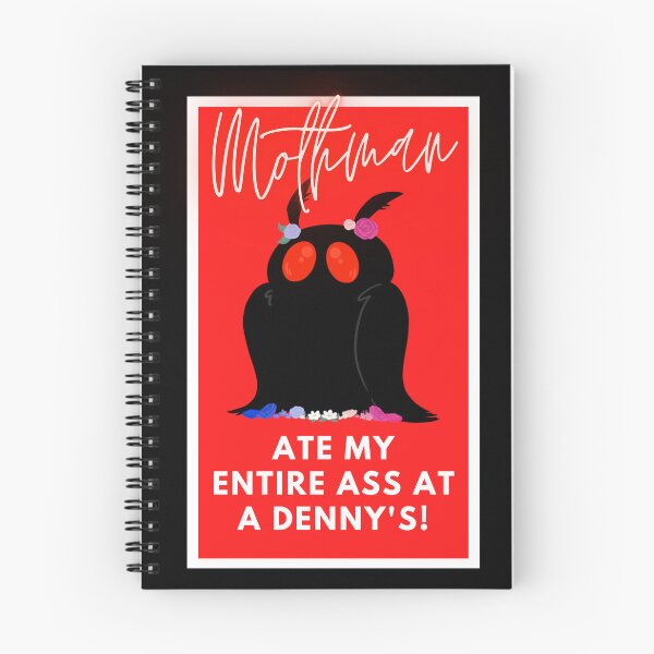 Item preview, Mothman ate my entire ass at a Denny's - Mothman ate my ass at Denny's and all I got was this funny cryptid  designed and sold by Ssimo30.