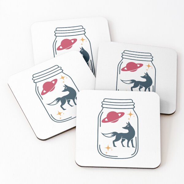 Item preview, lindo zorro en el espacio designed and sold by MoaaStore.