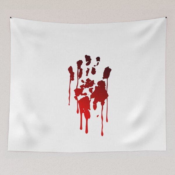 Item preview, Bloody Handprint Red Blood Hands Splatters Zombie Outbreak Halloween designed and sold by Countrysmart.