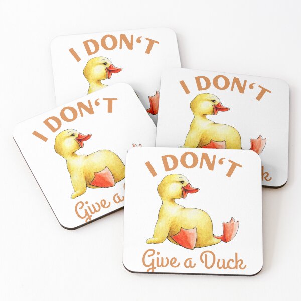 Item preview, I Don't Give a Duck designed and sold by FarmTheLife.
