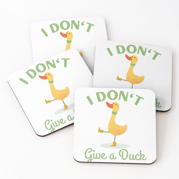 Item preview, I Don't Give a Duck designed and sold by FarmTheLife.