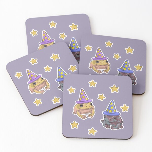 Item preview, Wizard frogs and stars designed and sold by flotsamm.