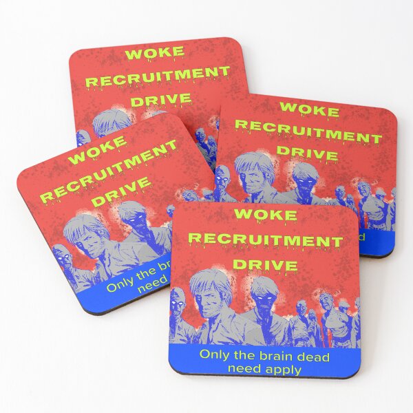 Item preview, WOKE RECRUITMENT DRIVE designed and sold by CancelCulture1.