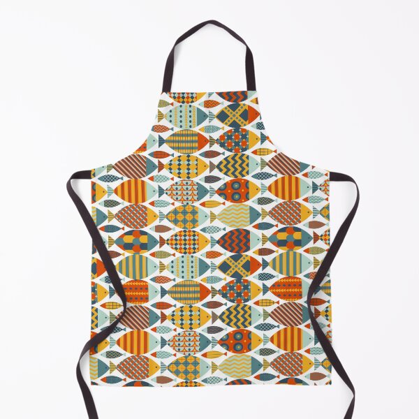 Item preview, geometric fishes designed and sold by Angela Sbandelli.