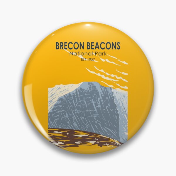 Item preview, Brecon Beacons National Park Wales Pen Y Fan Vintage designed and sold by KrisSidDesigns.