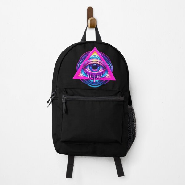 Item preview, Psychedelic Neon Dripping Eye Emblem designed and sold by PaintLabs.