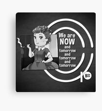 Media Says We Are Now Canvas Print