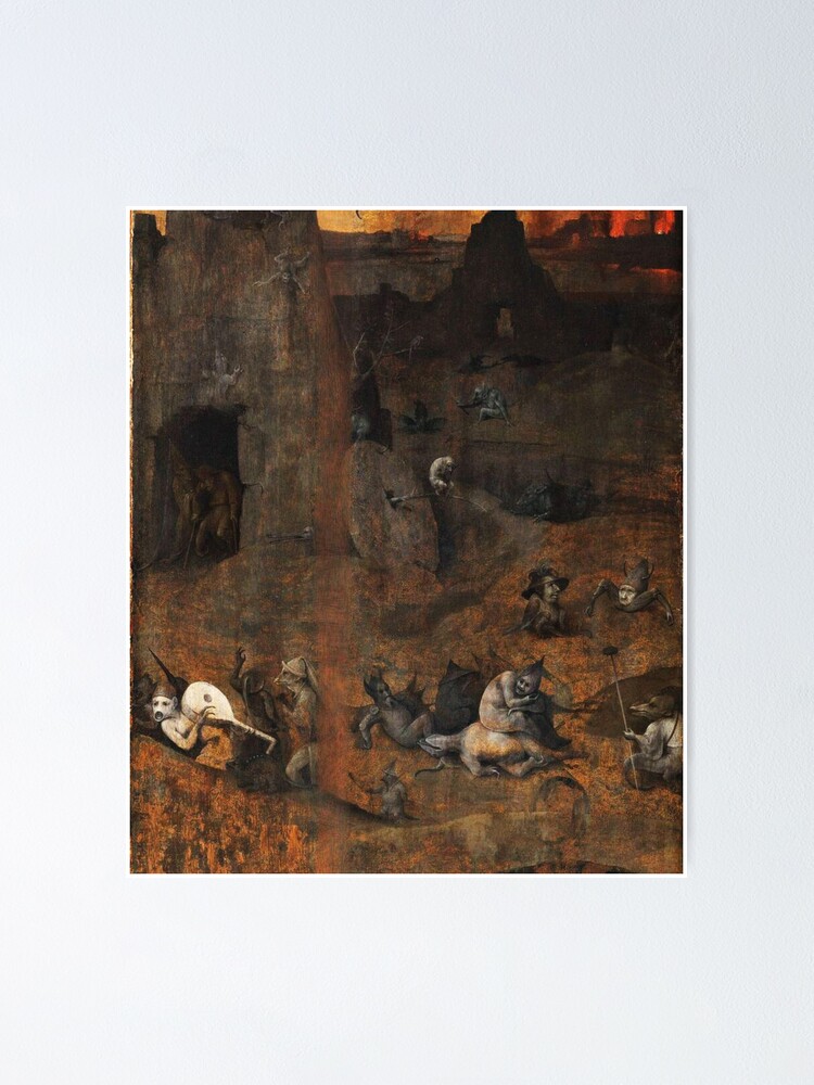 The hell art of hieronymus bosch classic art